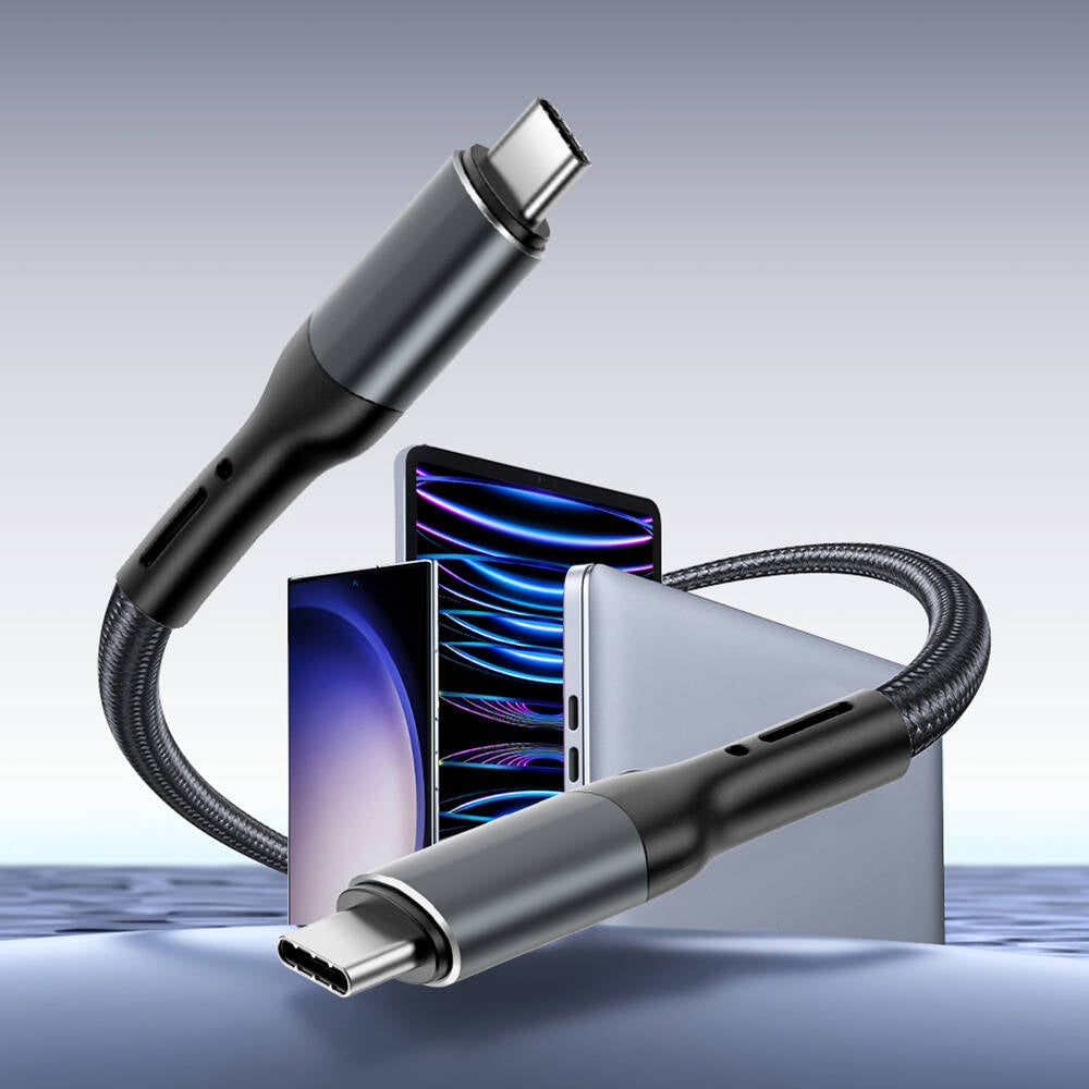 Wiwu Wi-C036 Type-C to Type-C PD 240W 100cm Şarj Kablosu Wiwu Wi-C036 Type-C to Type-C PD 240W 100cm Şarj Kablosu